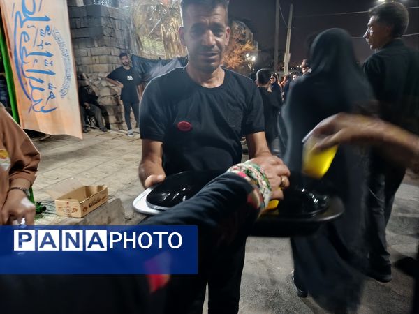 شام غریبان در امامزادگان سید محمد و سید نظام الدین شهرستان حاجی‌آباد