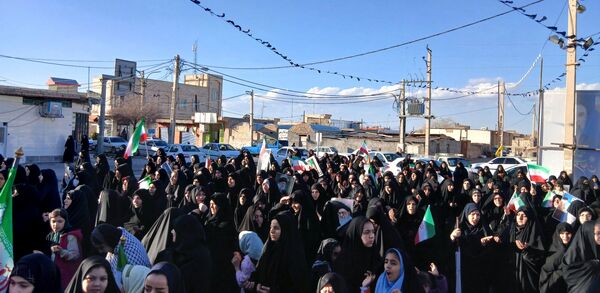 برگزاری مراسم راهپیمایی قدس در روستاهای صرم و جعفرآباد قم