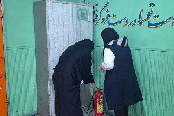 بازدید سرگروه سلامت اداره کل آموزش و پرورش شهرستانهای استان تهران از مدارس ناحیه دو شهرری 