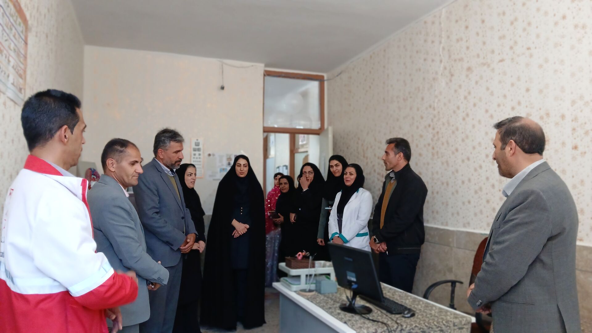 افتتاح اتاق بهداشت آموزشگاه پروین اعتصامی فارسان
