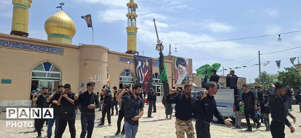 مراسم عزاداری عاشورای حسینی در روستای ماروسک