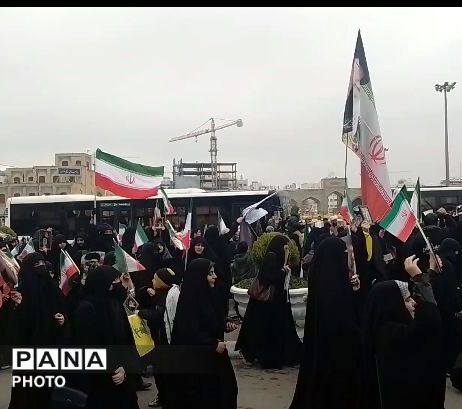 مردم مشهد خون خواه رهبر شهیدشان شدند