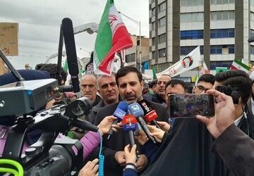 طحان‌نظیف: پیام ۲۲ بهمن ملت ایران، کوبنده و مستحکم است