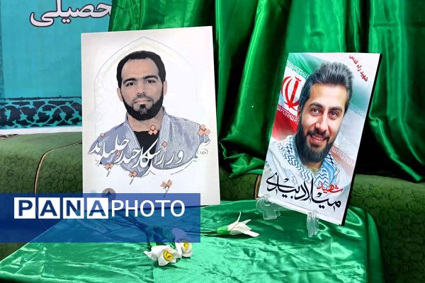 برپایی موکب مقاومت به‌مناسبت هفته بسیج در دبستان جنت ملارد 