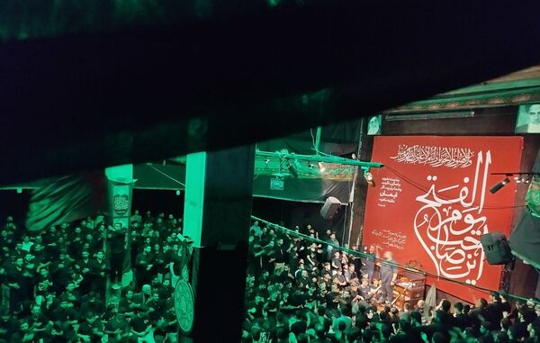 برگزاری مراسم شب سوم محرم به‌صورت باشکوه در مجمع انصارالحسین