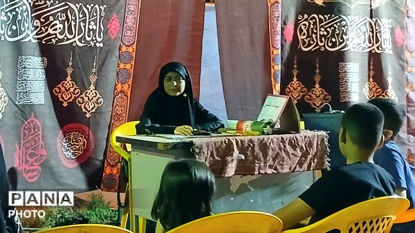 برگزاری برنامه‌های فرهنگی و هنری فرهنگیان ناحیه 2 خرم‌ آباد در موکب تعزیه اعظم لرستان