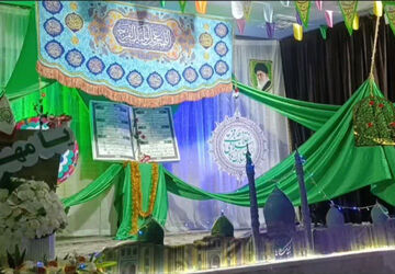 روایت جشن نیمه شعبان در شهر ایزدخواست