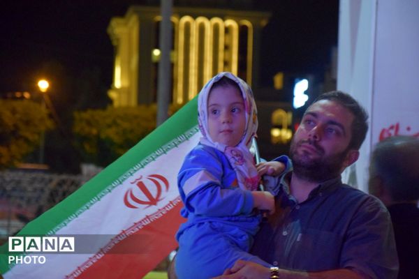 زیباترین تصویر از شب‌های همبستگی مردم کرج 