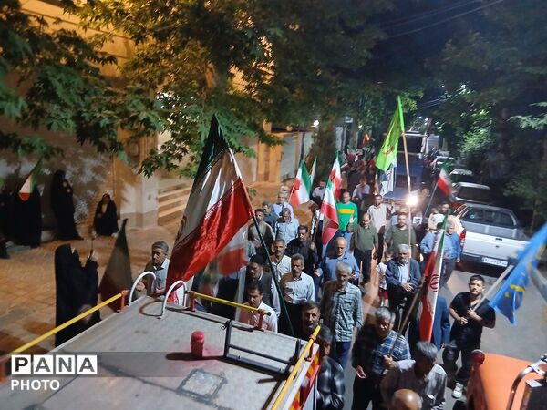نود و دومین شب ایستادگی مردم زیبادشت در بیعت با آرمان‌های انقلاب