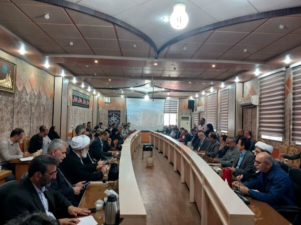 برگزاری جلسه شورای اداری در فریدونکنار
