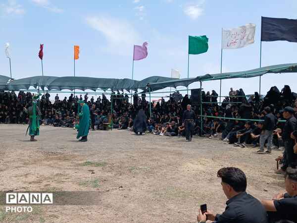 روستای مرزان؛ آیین عاشوراییِ میعاد عاشقان حسینی و بیعت با رهبر سوم انقلاب اسلامی