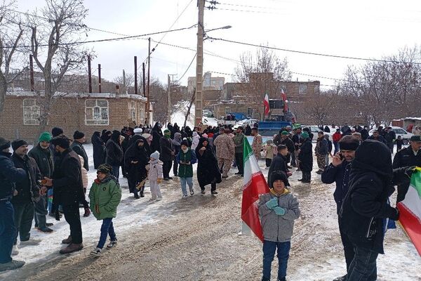 راهپیمایی ۲۲بهمن در شهر بار 