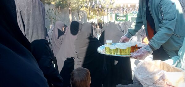 عزاداری فاطمی با حضور شهید گمنام در روستای ورجان قم