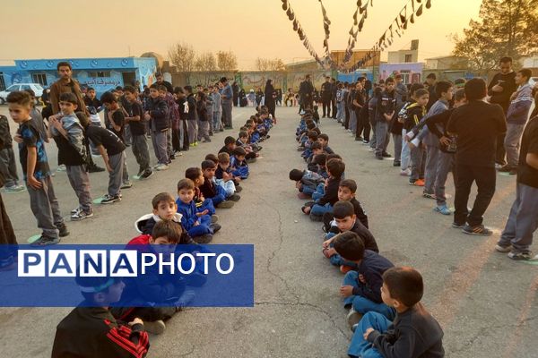 مراسم سوگواری حضرت فاطمه در دبستان هدایت ۲