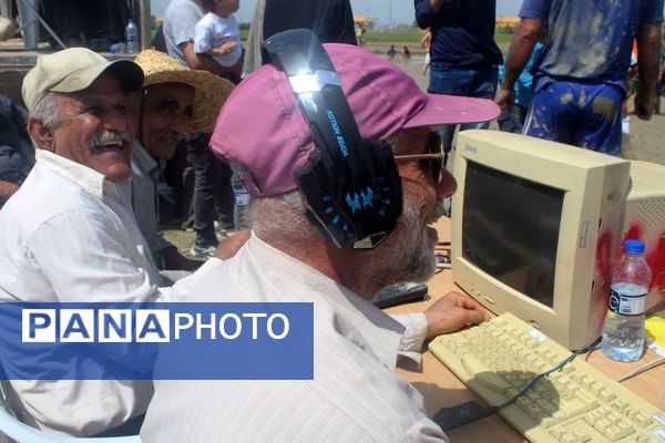 جشنواره فرهنگی و ورزشی بازی‌های شالیزاری در گلوگاه 