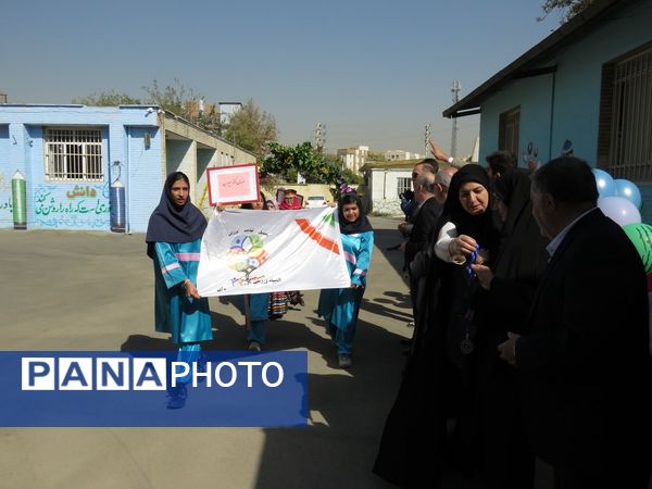 گرامیداشت روز عصای سفیدو هفته پارالمپیک در مدرسه استثنایی «پویا» کرج