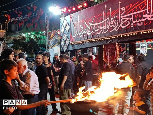 مراسم عزاداری شب دوم محرم در اجتماعات فردیس