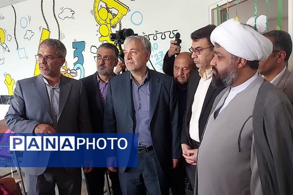 آیین بهره برداری از مدرسه شهدای پالایشگاه تهران در کهریزک 