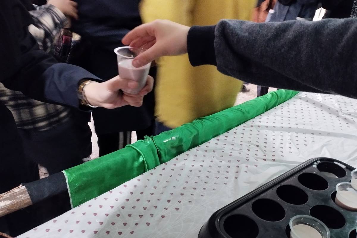 موکب دانش‌آموزی فاطمیه؛ تجلی عشق به حضرت زهرا (س) در دبیرستان فرهنگیان