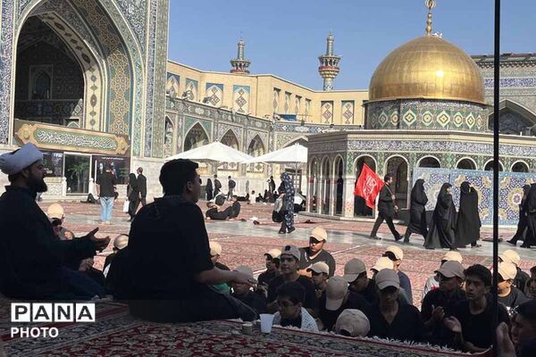 مشهد در سوگ امام رضا(ع)؛ حرم رضوی میزبان دلهای داغدار