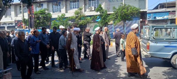 عزاداری شهادت ثامن‌الحجج(ع) در جویبار