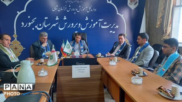 جلسه شورای برنامه ریزی سازمان دانش‌آموزی با حضور مسئولان شهرستان بجنورد 