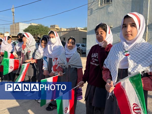 مراسم استقبال و تشییع پیکر پاک شهید گمنام در شهرستان دهلران 