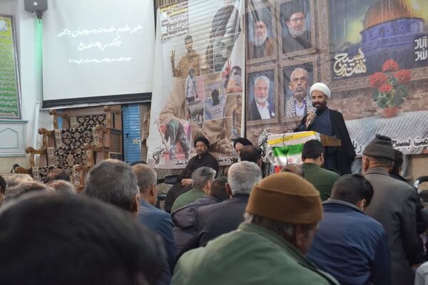 همایش بزرگ اقتدار بسیجیان در شهر رباطسنگ