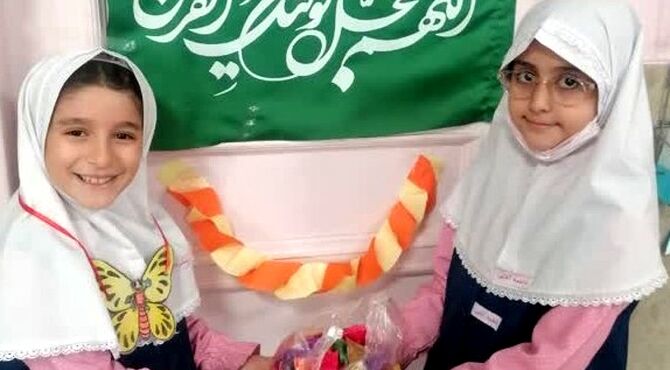 جشن نیمه شعبان  در مدرسه شهدای شهرداری ناحیه 2 کرج برگزار شد