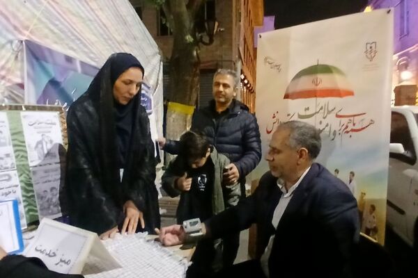 لبخند سلامت در موکب آموزش و پرورش آذربایجان شرقی 