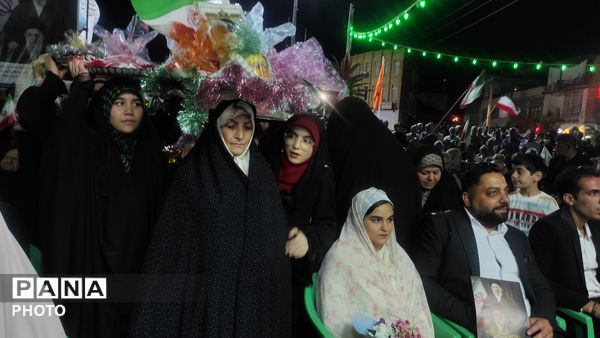 جشن سالگرد ازدواج آسمانی امام علی(ع) و حضرت زهرا(س) در گلوگاه 