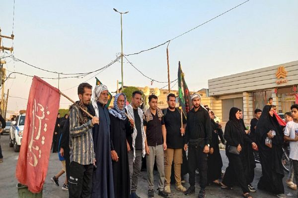 خروش کاروان پیاده‌روی یکصدهزار نفری «مشایه اهواز» 