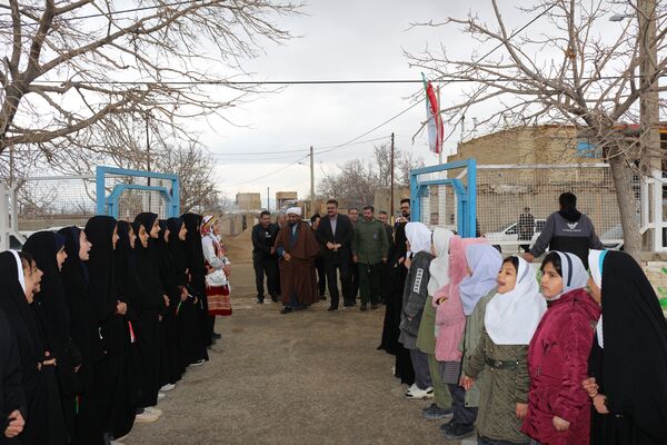 افتتاح دبیرستان متوسطه اوّل ۴ کلاسه «مصیب جلالی» در روستای دهنه اخلمد چناران