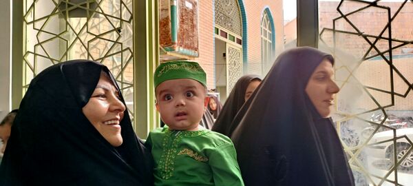 همایش بزرگ شیرخوارگان حسینی در شهر جعفریه