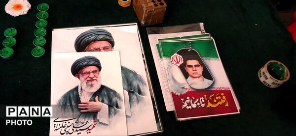  مراسم سوگواری و بزرگداشت حضرت آیت‌الله خامنه‌ای در نهاوند