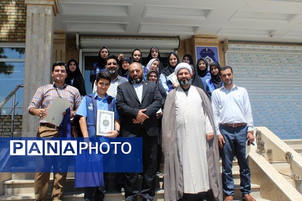 تجلیل از خبرنگاران فعال پانا استان البرز 