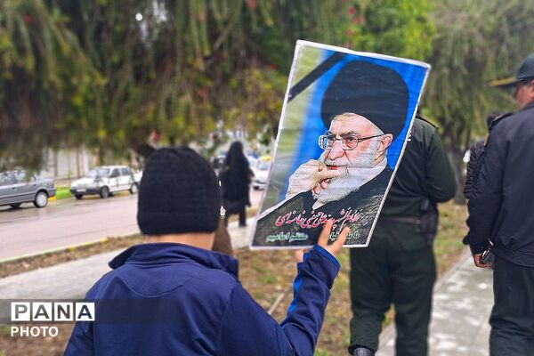 حماسه‌‌آفرینی باشتی‌ها در راهپیمایی روز قدس و تجدید بیعت با رهبری