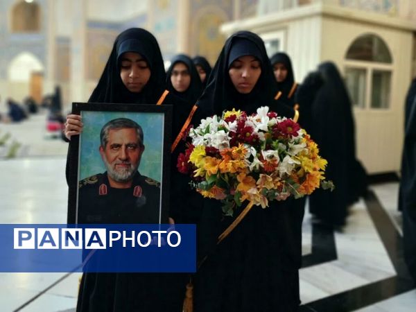محفل هفتگی هیات «معصومانه» با حضور دختران دبیرستانی در قم
