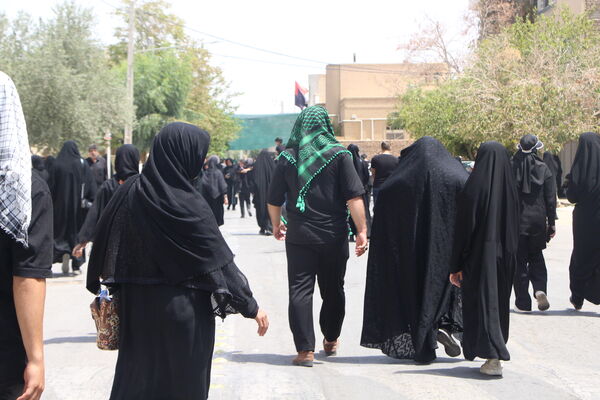 برپایی موکب عشاق الحسین در استان یزد