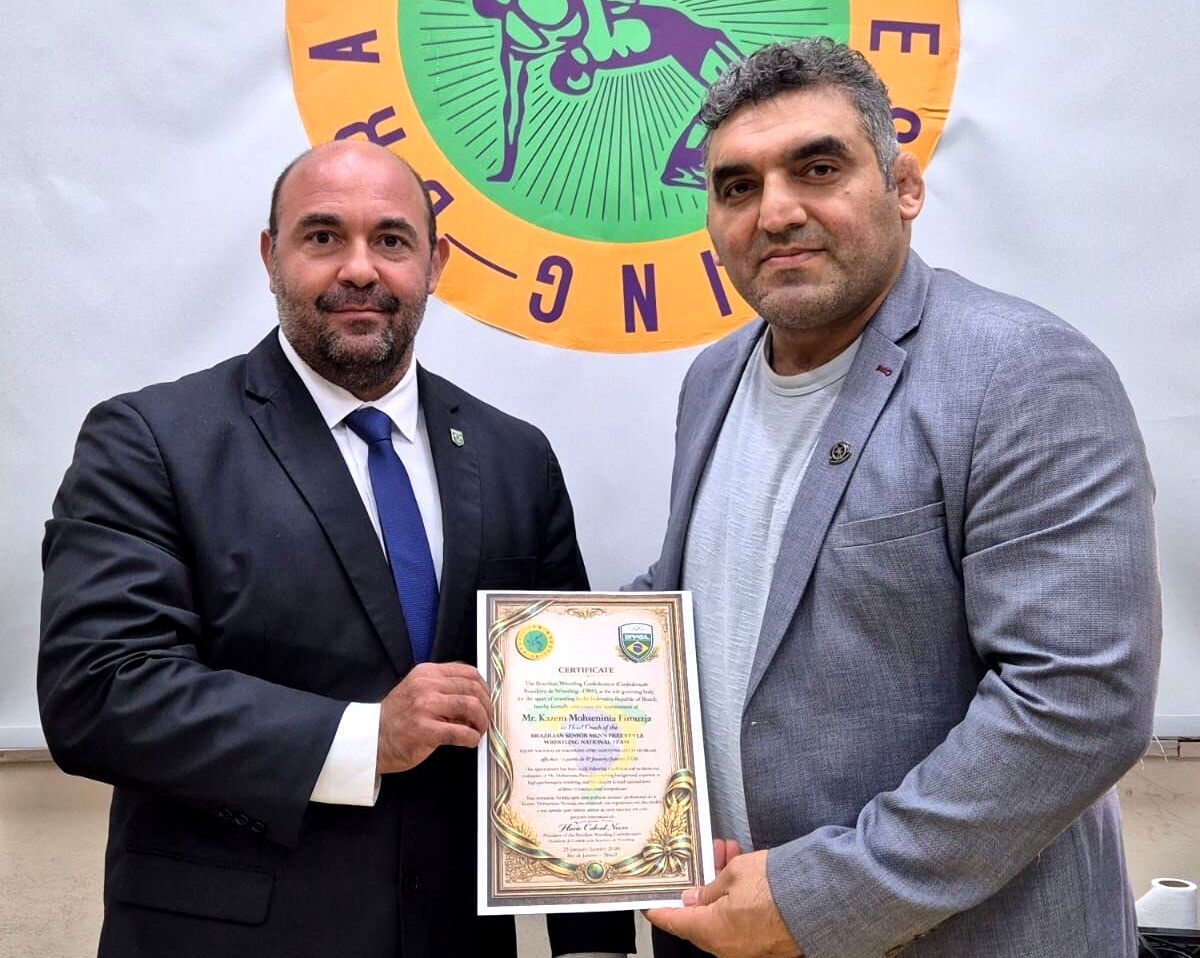 یک ایرانی سرمربی تیم ملی کشتی آزاد برزیل شد