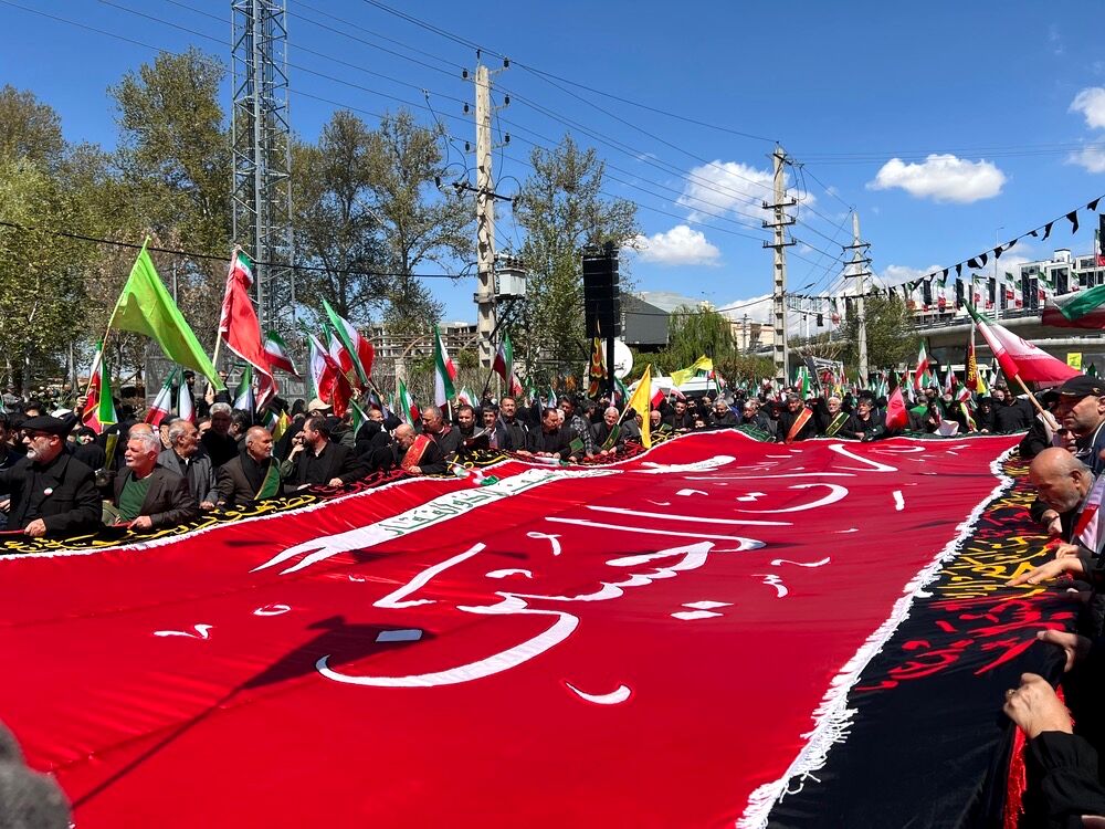 مراسم اربعین امام امت در کرج 