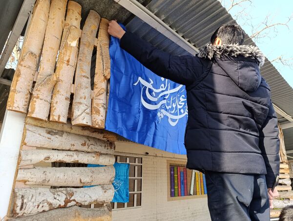 موکب مدرسه قفلی در مشهد