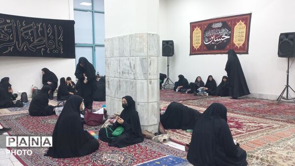 مراسم احیا و عزاداری شب اول قدر در فرهنگسرای سیمرغ نیشابور 