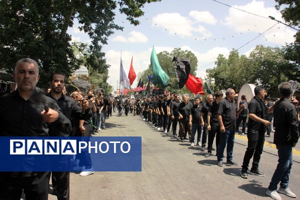 عزاداری مردم سلماس در سومین روز شهادت امام حسین (ع)