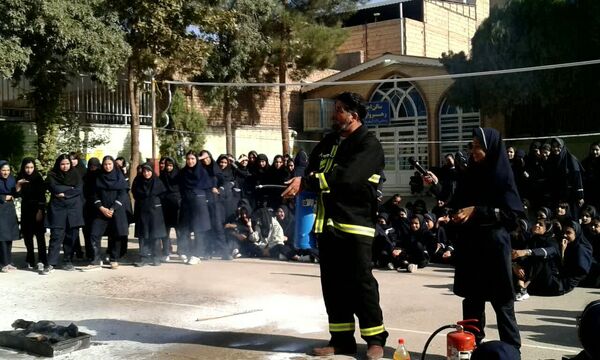آیین گرامی داشت روزآتش‌نشان در نیشابور