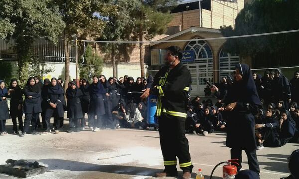 آیین گرامی داشت روزآتش‌نشان در نیشابور