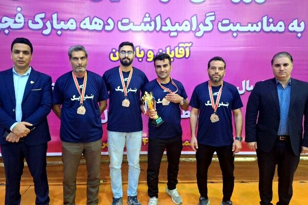 فرهنگیان منطقه بندرریگ رتبه سوم مسابقات تنیس روی میز استان بوشهر را کسب کردند