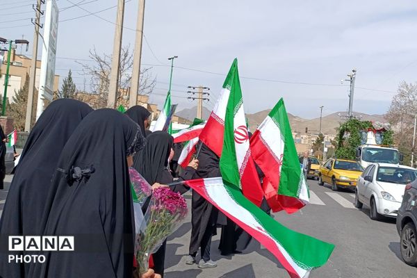 پردیس میزبان تشییع و تدفین پیکر خانواده شهید دهقان‌زاده 