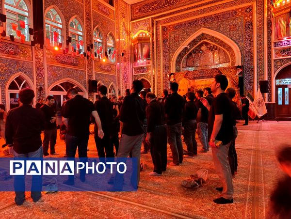 برگزاری مراسم عزاداری شب عاشورا در تکیه ابوالفضلی نیشابور 