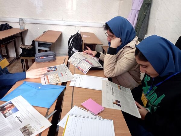 برگزاری کار آزمون هزاردستان (انشانویسی)